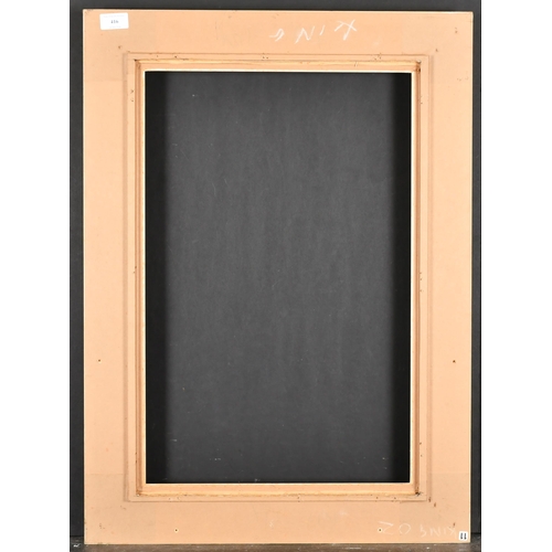 416 - 20th-21st Century English School. A Gilt and Painted Composition Frame, rebate 23.25