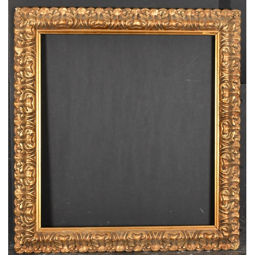 420 - 20th Century European School. A Gilt and Painted Composition Frame, rebate 22.25