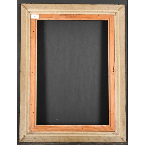 425 - 20th Century French School. A Painted Carved Wood Frame, rebate 21.75