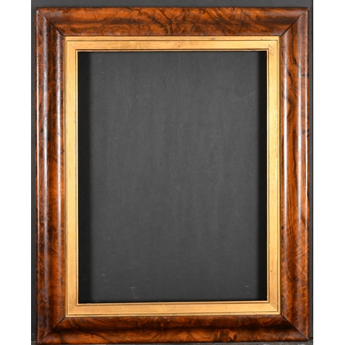 431 - 19th Century English School. A Darkwood Frame, with a gilt slip, rebate 20.5