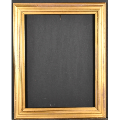 436 - 19th Century English School. A Gilt Composition Frame, rebate 20