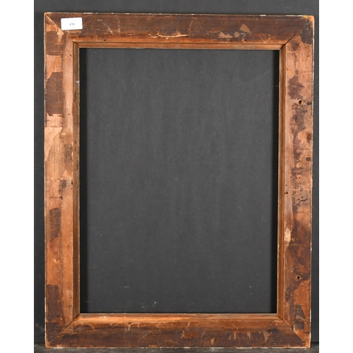 436 - 19th Century English School. A Gilt Composition Frame, rebate 20