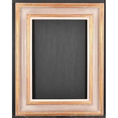 438 - 20th-21st Century English School. A Gilt and Painted Composition Frame, rebate 20