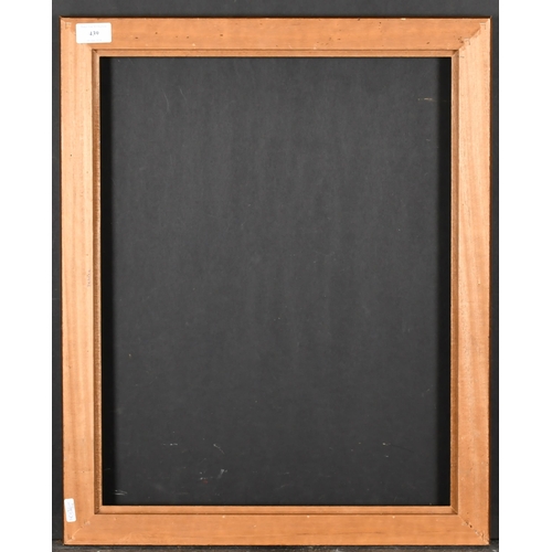 439 - 20th Century European School. A Wooden Frame, rebate 19.75