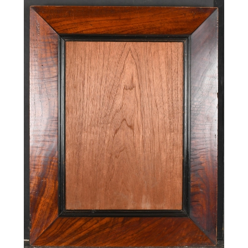 441 - Early 19th Century English School. A Darkwood Frame, with a black inner edge, rebate 19.75