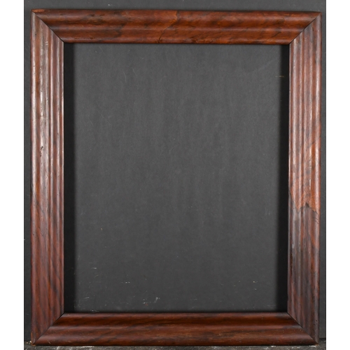 442 - 19th Century English School. A Darkwood Frame, rebate 19.5