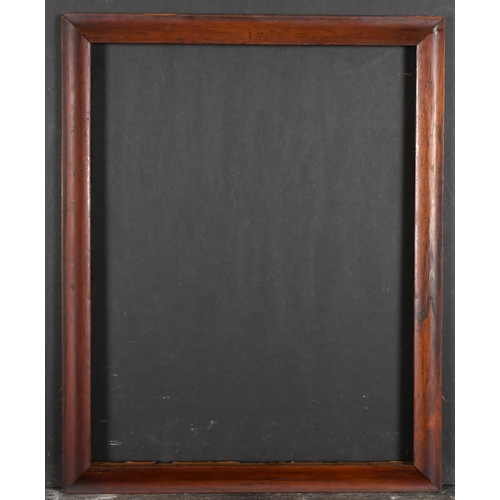 443 - 19th Century English School. A Darkwood Frame, rebate 19.5