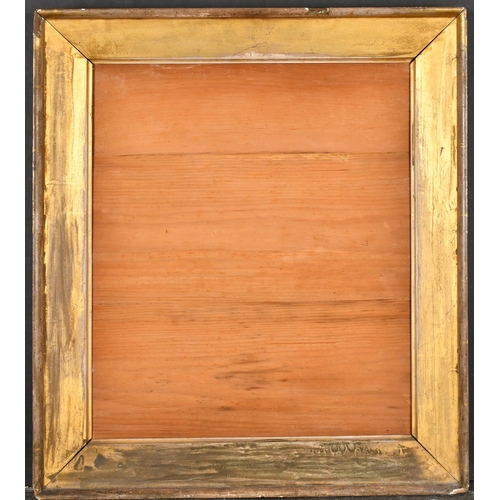 453 - 19th Century English School. A Gilt Composition Frame, rebate 18