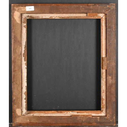 454 - 19th Century English School. A Maple Frame, with a gilt slip, rebate 18