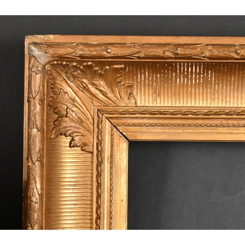 455 - 19th Century English School. A Gilt Composition Frame, rebate 18