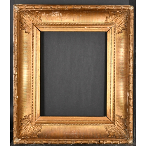 455 - 19th Century English School. A Gilt Composition Frame, rebate 18