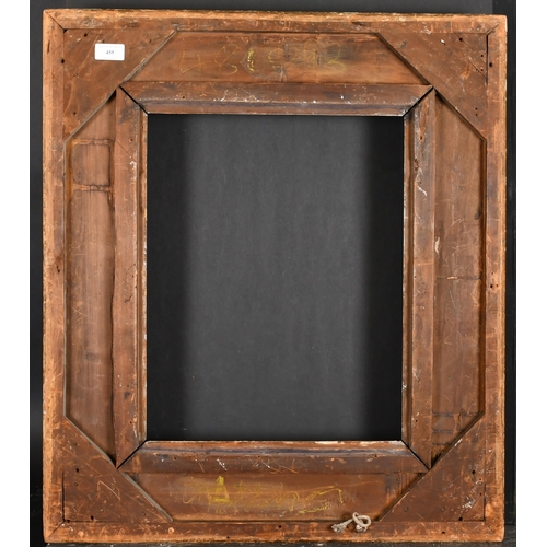 455 - 19th Century English School. A Gilt Composition Frame, rebate 18