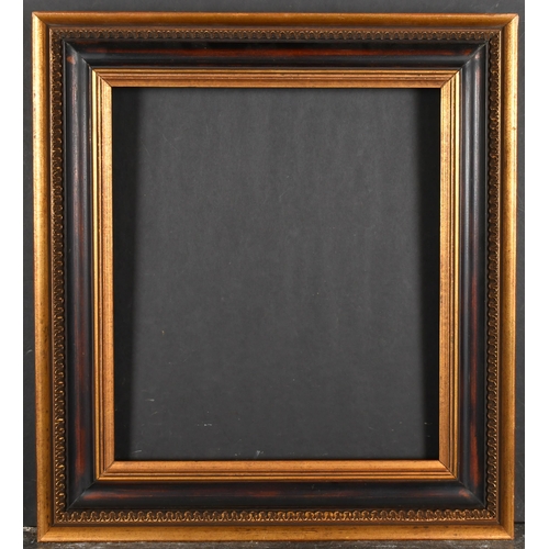 462 - 20th Century European School. A Gilt and Painted Composition Frame, rebate 16