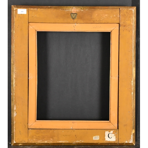 468 - 19th Century European School. A Gilt Composition Frame, rebate 15.75