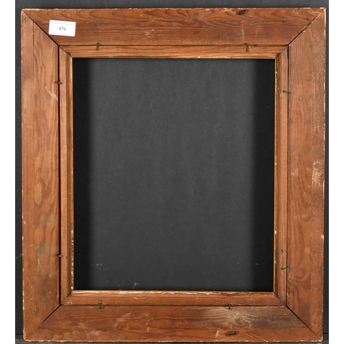 476 - 19th Century English School. A Gilt Composition Frame, rebate 14