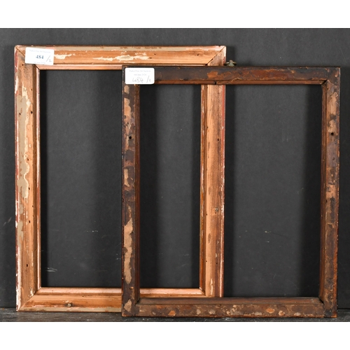 484 - 20th Century European School. A Painted Composition Frame, rebate 12