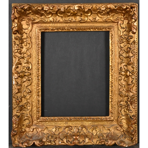 487 - Late 18th Century French School. A Painted Carved Wood Louis Frame, rebate 11.5