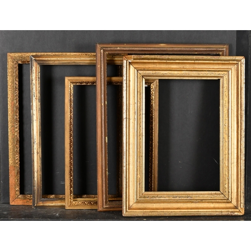 488 - 19th Century European School. A Gilt Composition Frame, rebate 11.25