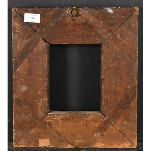 500 - Early 19th Century European School. A Painted Composition Frame, rebate 6.75