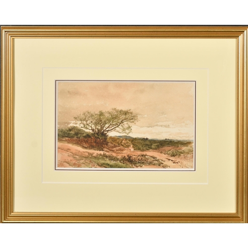 64 - Edmund Morison Wimperis (1835-1900) British. 'A Moorland View, Southbourne', Watercolour, Signed wit... 