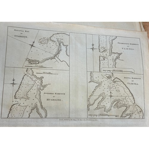 8 - 18th Century English School. Various Maps and texts from 