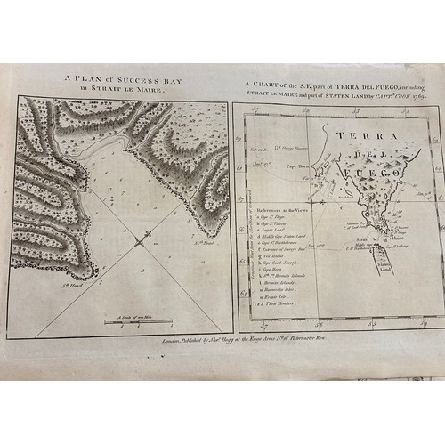 8 - 18th Century English School. Various Maps and texts from 