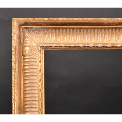 216 - 18th Century English School. A Carved Giltwood Frame, rebate 30