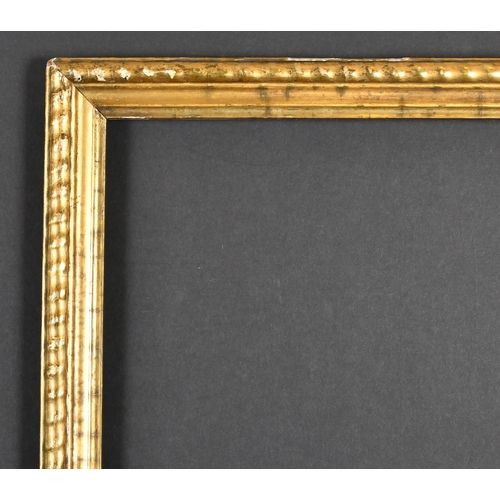 229 - 19th Century English School. A Gilt Composition Ripple Frame, rebate 27.5