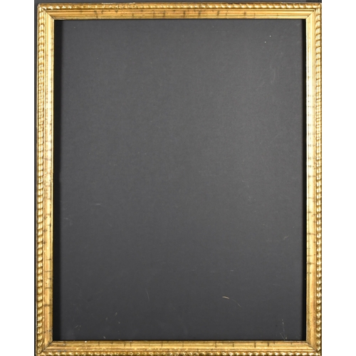 229 - 19th Century English School. A Gilt Composition Ripple Frame, rebate 27.5