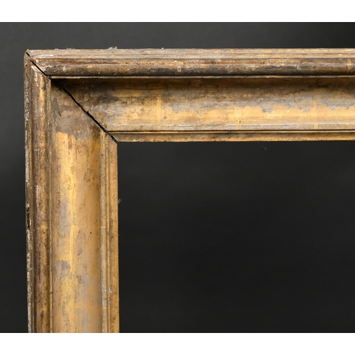 239 - 19th Century English School. A Gilt Composition Hollow Frame, rebate 25.25