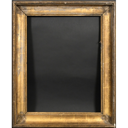 239 - 19th Century English School. A Gilt Composition Hollow Frame, rebate 25.25