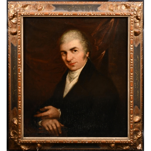 25 - Circle of John Singleton Copley (1738-1815) British. Portrait of a Man, Oil on canvas, 30