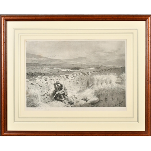 68 - Archibald Thorburn (1860-1935) British. 'Grouse Shooting', Print, Signed in pencil, 12