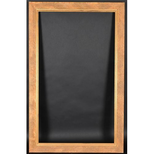 269 - 20th Century English School. A Gilt and Painted Ribbed Frame, rebate 36