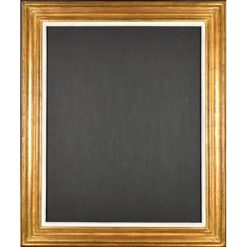 275 - 20th Century English School. A Gilt Composition Frame, with a white slip, rebate 29.25