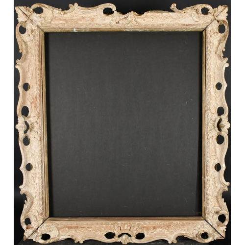 276 - Late 18th Century English School. A Stripped Carved Wood Frame, rebate 28.75