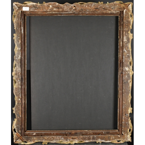 276 - Late 18th Century English School. A Stripped Carved Wood Frame, rebate 28.75