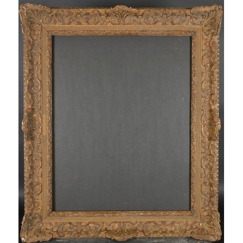 278 - Early 20th Century French School. A Louis Style Gilt and Painted Frame, with swept centres and corne... 