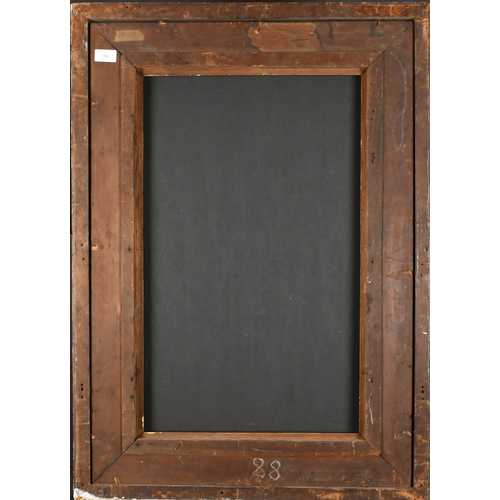 286 - 19th Century English School. A Gilt Composition Plate Frame, rebate 26