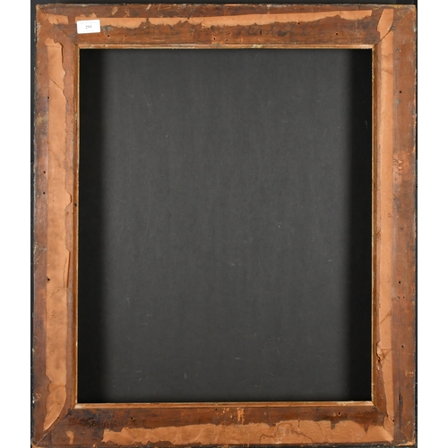 293 - 19th Century European School. A Painted Composition Frame, rebate 24