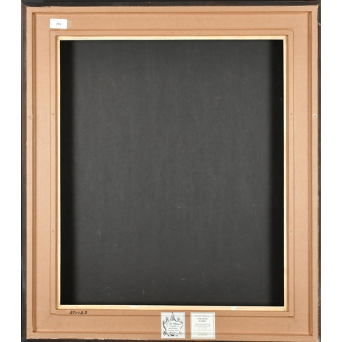 294 - 20th Century English School. A Gilt Composition Frame, with a white slip, rebate 24