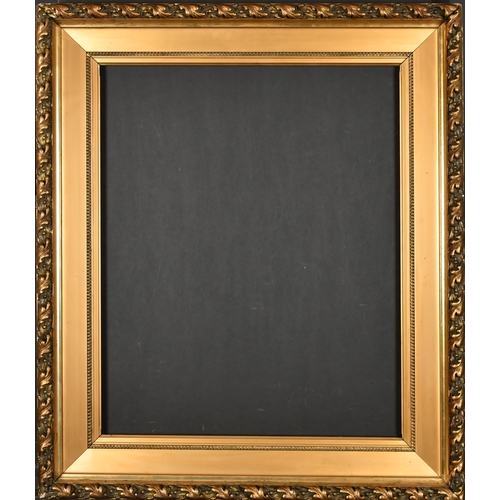 296 - 20th Century European School. A Gilt Composition Frame, rebate 24