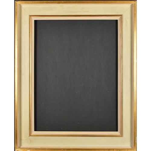 297 - 20th Century English School. A Painted Frame, with gilt edges, rebate 24