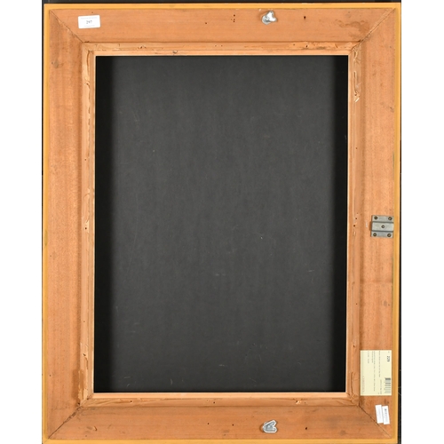 297 - 20th Century English School. A Painted Frame, with gilt edges, rebate 24