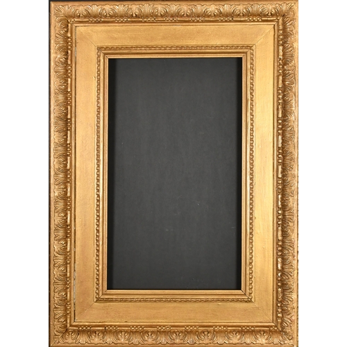 299 - 19th Century English School. A Painted Watts Composition Frame, rebate 24