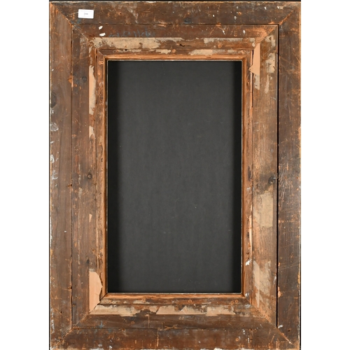 299 - 19th Century English School. A Painted Watts Composition Frame, rebate 24