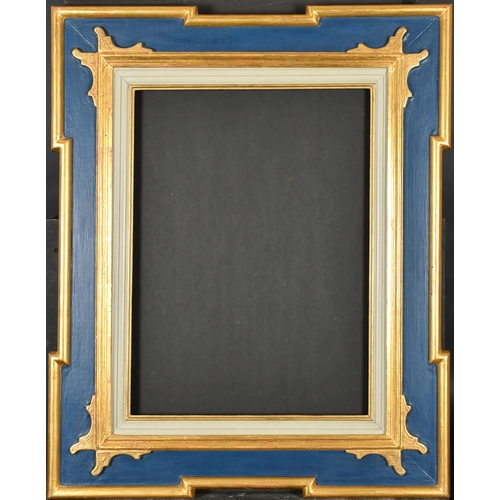 303 - 20th-21st Century English School. An Elaborate Gilt and Painted Frame, rebate 23