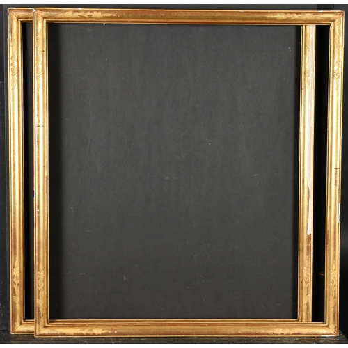 304 - Early 20th Century European School. A Pair of Gilt Composition Frames, rebate 22.5