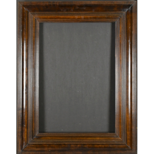 305 - 20th Century European School. A Darkwood Frame, rebate 22.5