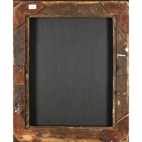 306 - Late 18th Century French School. A Painted Carved Wood Frame, rebate 22